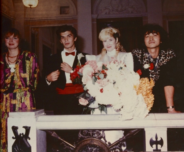 Ноябрь 1987 года. Свадьба гитариста "Кино" и американской певицы