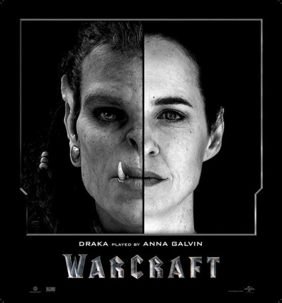 Актеры фильма «Warcraft» до и после цифровой обработки (8 фото)