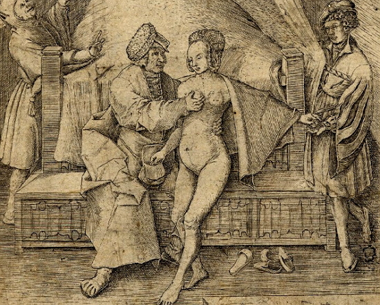 Как наказывали женщин в средневековье
