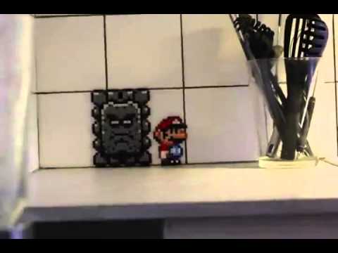 Марио в ванной